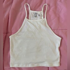 white halter top